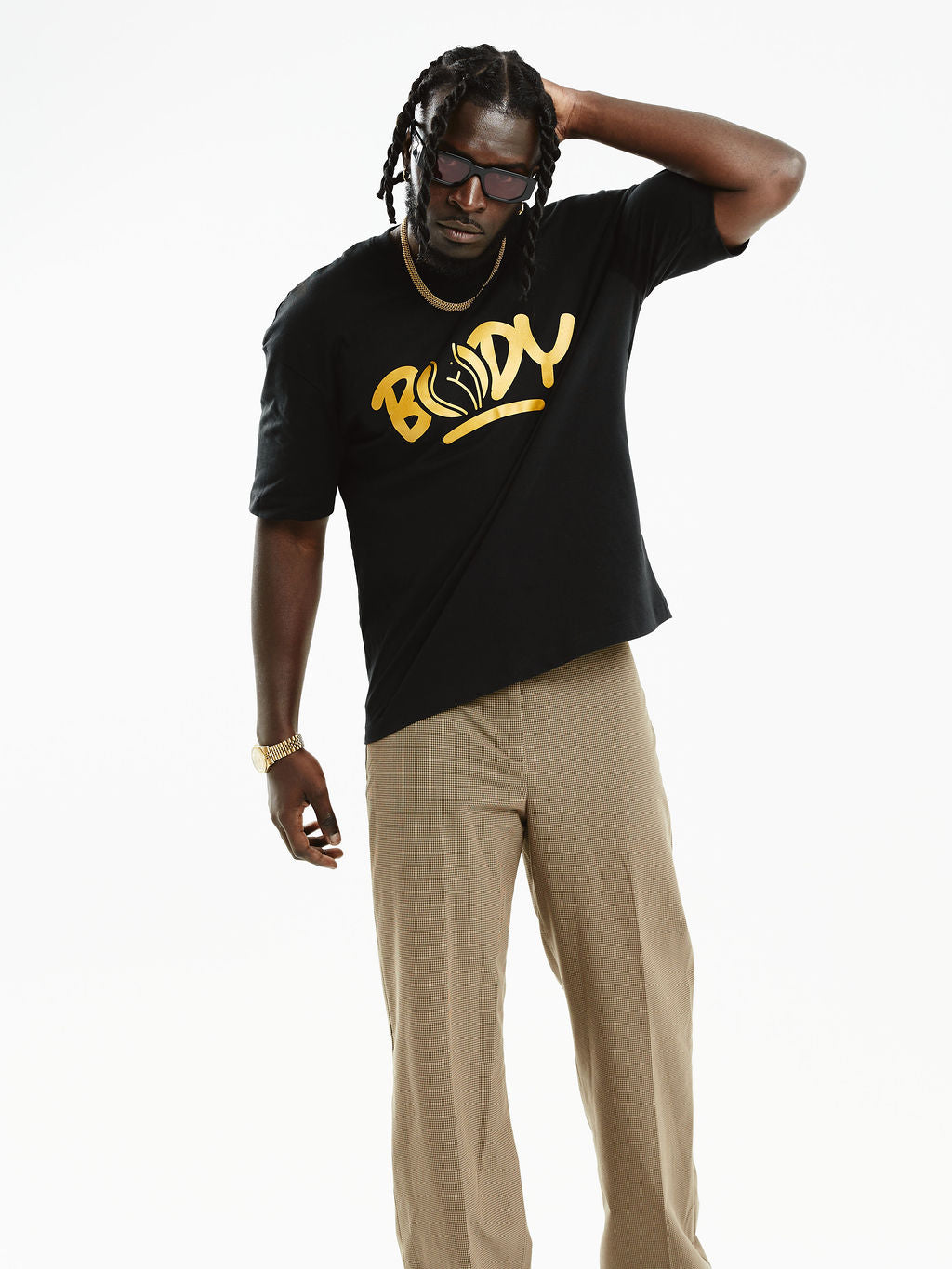 T-Shirt Oversize - BODY Doré