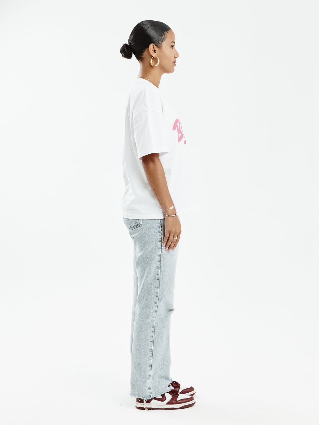 T-Shirt Oversize - BODY Rose